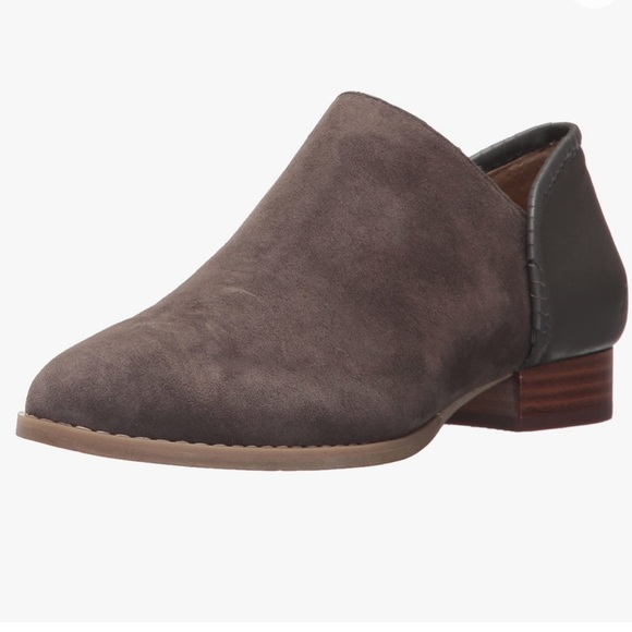 Jack Rogers Womens Avery Blocked Ankle Bootie Gray 9 - Picture 2 of 10